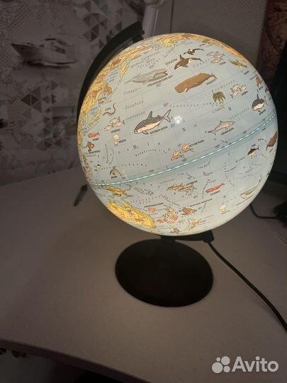 Глобус с подсветкой