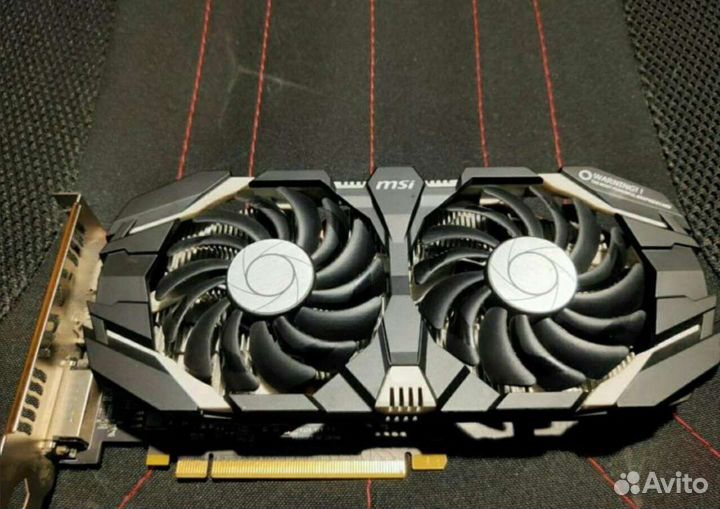 Видеокарта MSI GTX 1060 6GB