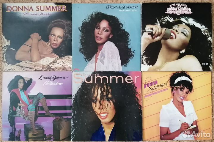 Винил jazz,D.Summer,C.Richard,History of Rock