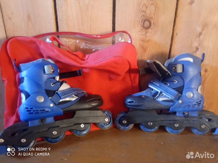 Роликовые коньки раздвижные 39-42