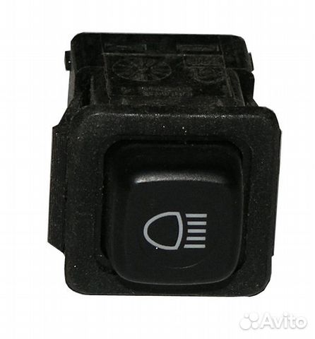 Выключатель кнопочный дальнего света 12V (4 контак