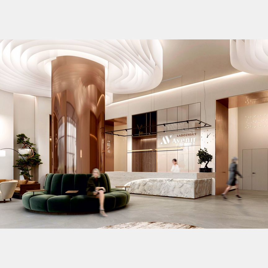 Апартаменты-студия, 43,3 м², 8/14 эт.