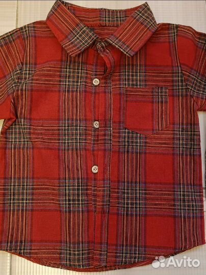 Рубашка для мальчика 104