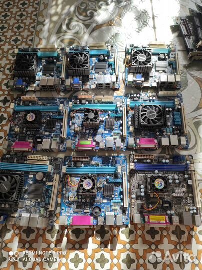 Плата С процессором И кулером