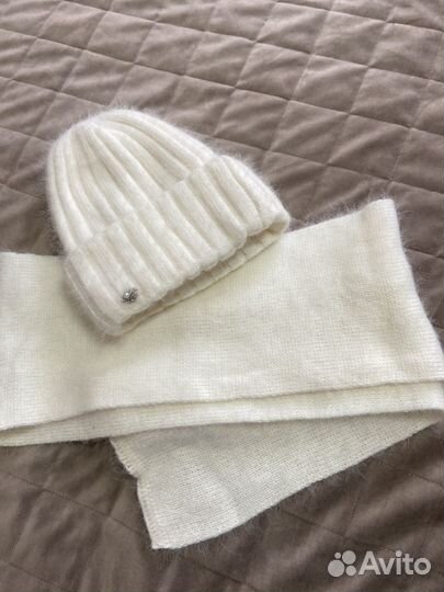 Комплект шапка, шарф