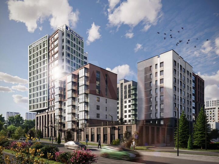 3-к. квартира, 96 м², 14/15 эт.