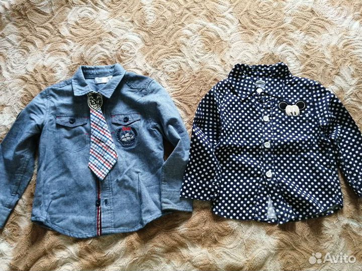 Рубашки для мальчика