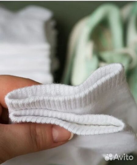 Носки мужские RedMos 10 пар белые