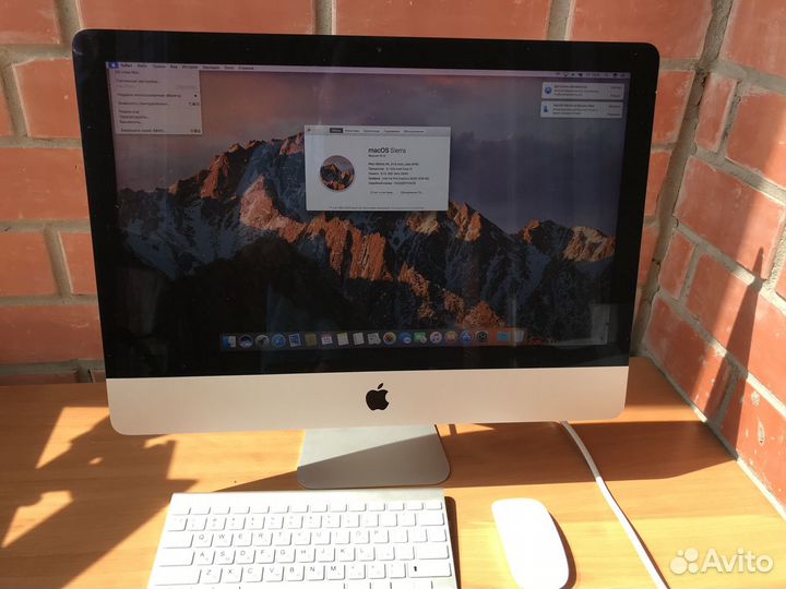 2016 Apple iMac 21.5 4K Retina Core i5 3.1 8gb 1tb