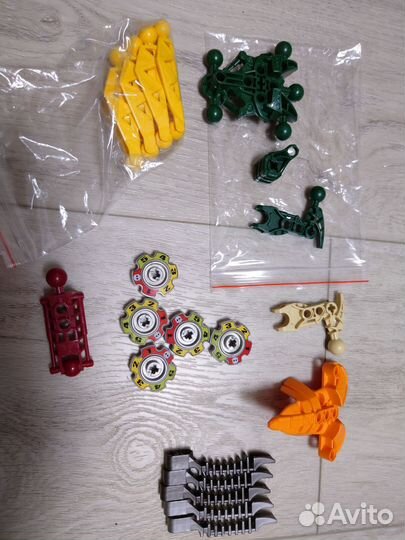 Lego Bionicle, Hero Factory - детали