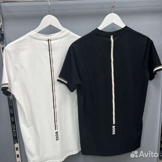 Футболка мужская новая boss