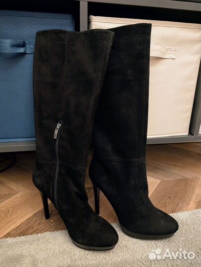 Сапоги Ria Rosa замшевые 37 р новые