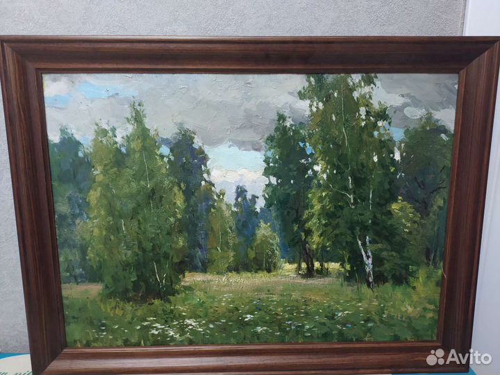 Картина члена сх СССР С.В.Неустроева