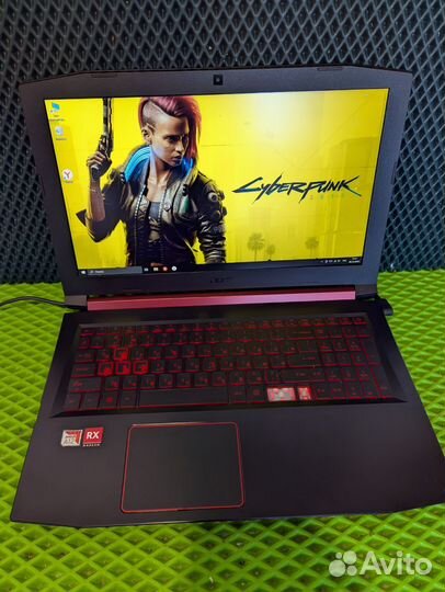 Acer nitro 5/RX 550-4gb/A12/8gb/SSD 128+HDD 500gb