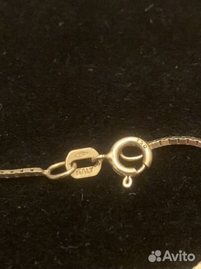 Браслет желтое золото 750 Италия снейк с шариками