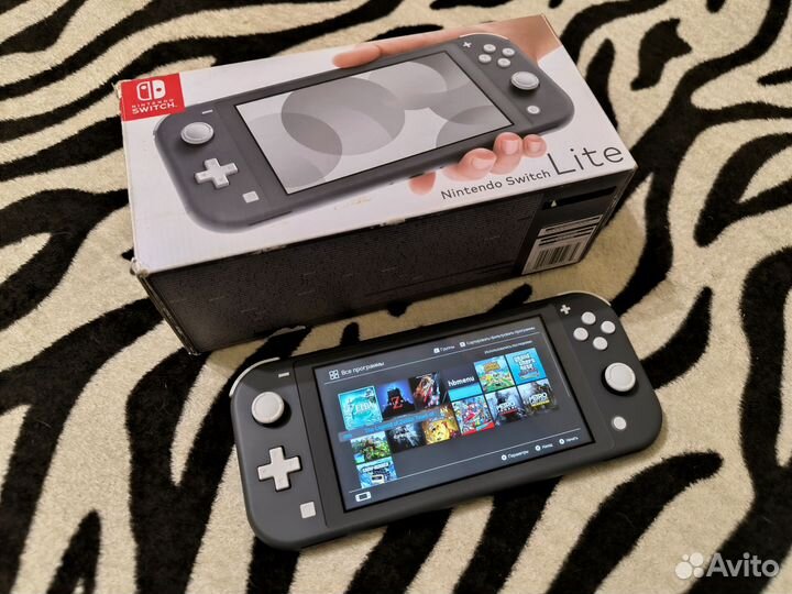 Nintendo Switch Lite Прошитая Picofly 160Gb