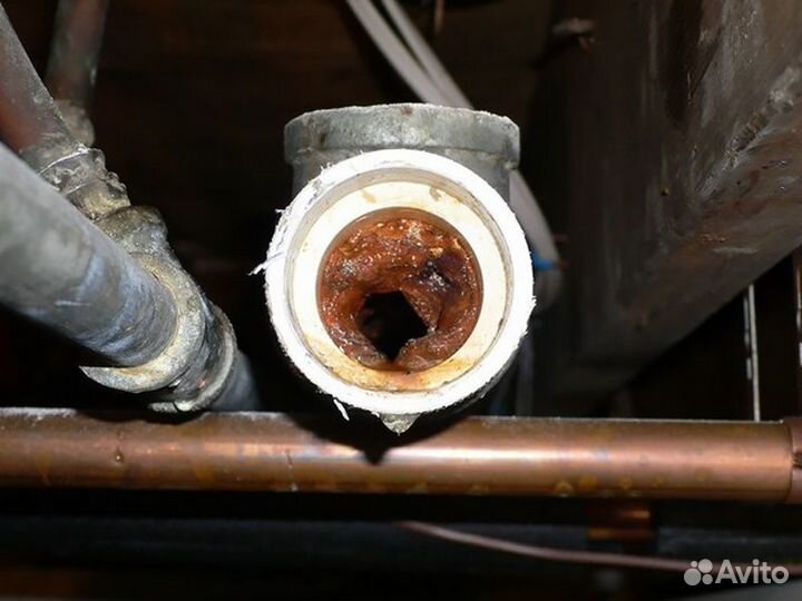 Устранение засоров/Прочистка канализаций/Сантехник