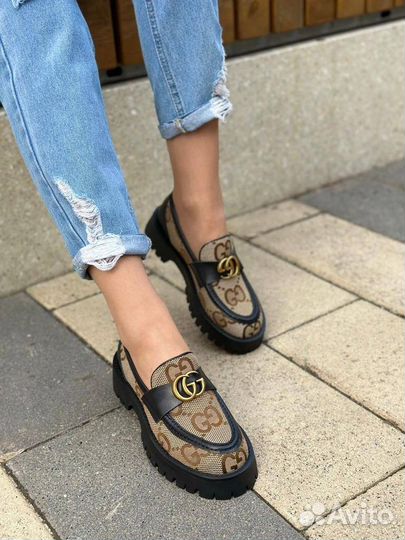 Лоферы женские Gucci