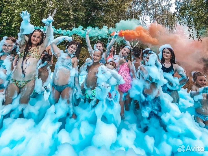 Пенная вечеринка. Пенное шоу