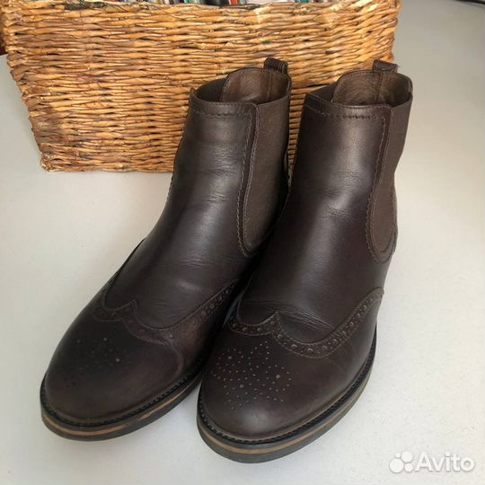 Ботинки челси 38 кожа
