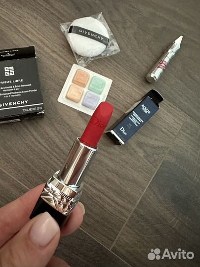 Косметика пудра givenchy помада dior гель benefit