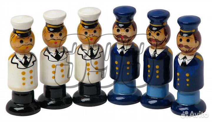 Шашки 64-клеточные Морские (22166)