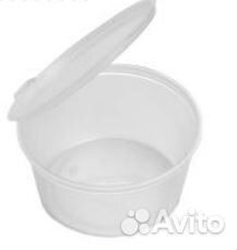 Соусник 80 мл, круглый, прозрачный