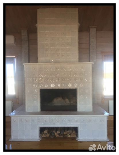 Изразцовый камин