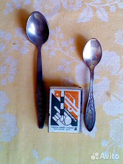 Ложки, вилки, ножи мельхиор