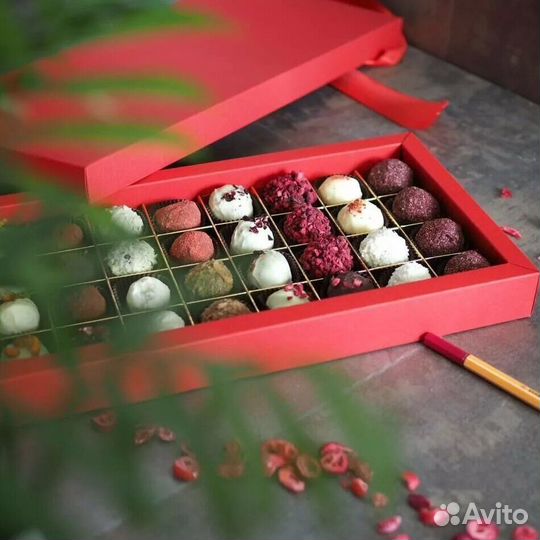 Шоколадный набор трюфелей на 40 конфет