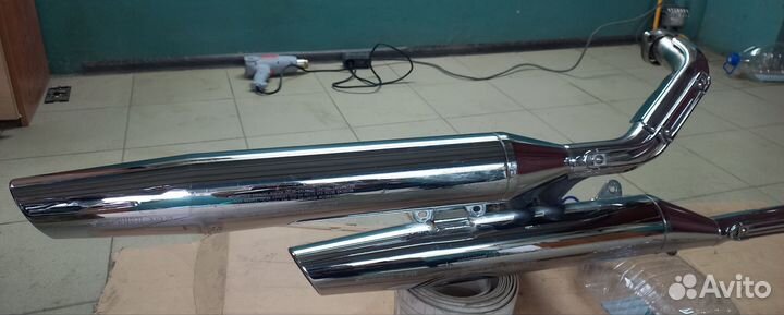 Выхлопная система мото Suzuki intruder vl1500, C90