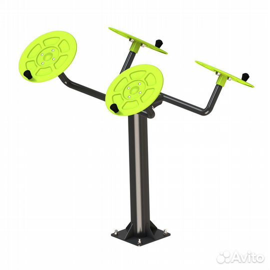 Уличный тренажер для мышц плечевого пояса