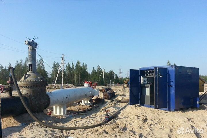 Аренда,пневмоиспытания, осушка, азотирование