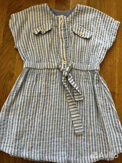 Вещи пакетом для девочки 104-110 zara, next