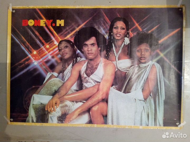 Постер Boney. M 82 год