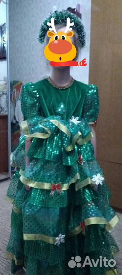 Новогодний костюм для девочки 