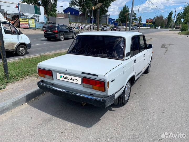 ВАЗ 2107 1.5 МТ, 1998, 80 000 км