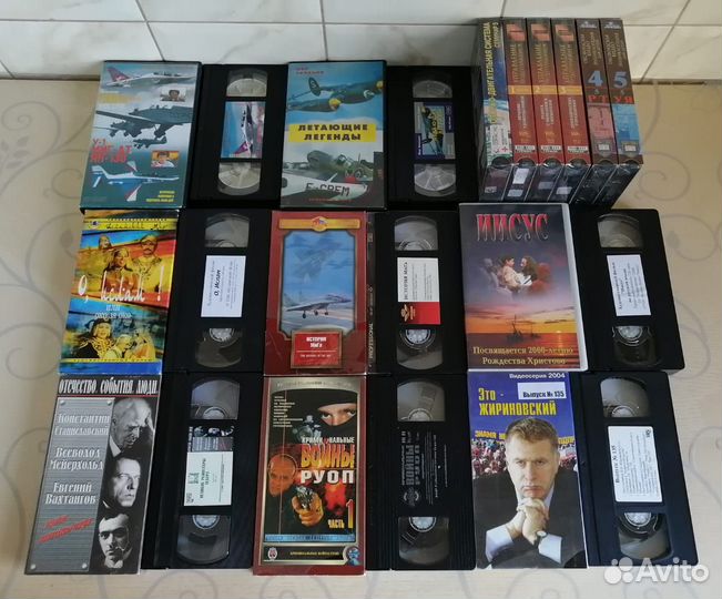Разные программы / видеокассеты / VHS