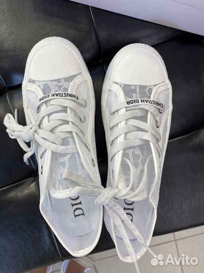 Кеды сетка dior