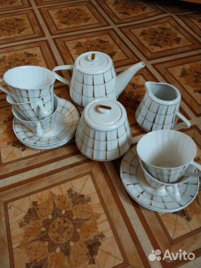Чайно кофейный сервиз вербилки