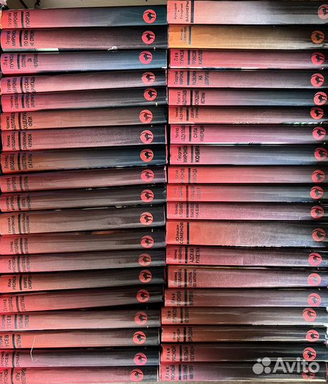 Серия книг “Черная кошка”200 шт детективы