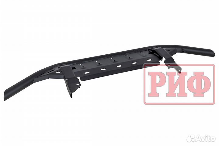 Бампер риф силовой передний/защита штатного бампер