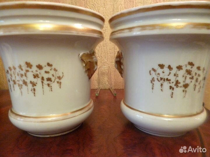 Кашпо. Антиквариат. Old Paris. 19 век