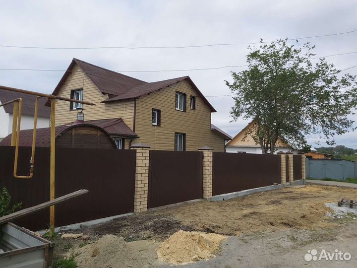 Заборы из профнастила, 3Д сетки и др