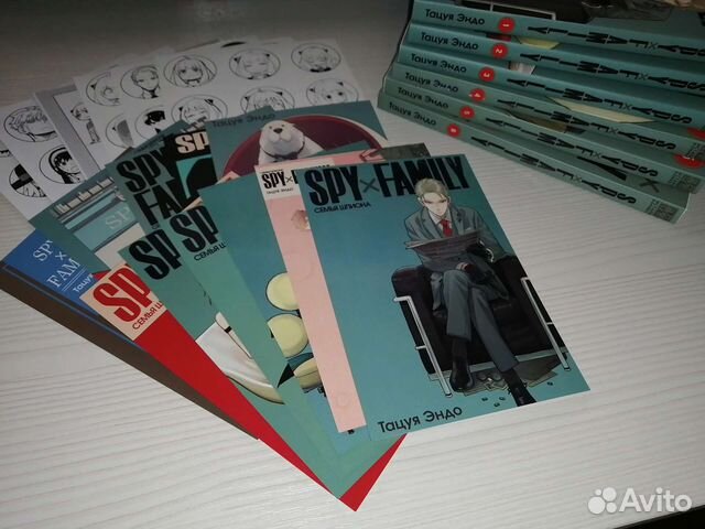 Набор манги Spy x Family Семья шпиона