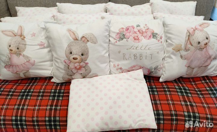 Бортики в кроватку новые