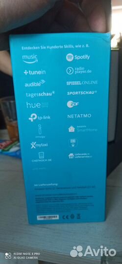 Умная колонка Amazon echo без русского языка