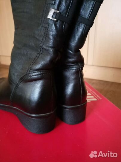 Сапоги демисезонные женские 38 р.б/у