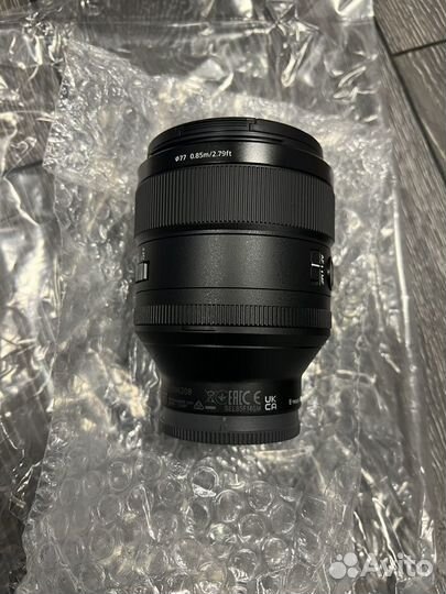 Sony FE 85mm F1.4 GM новый