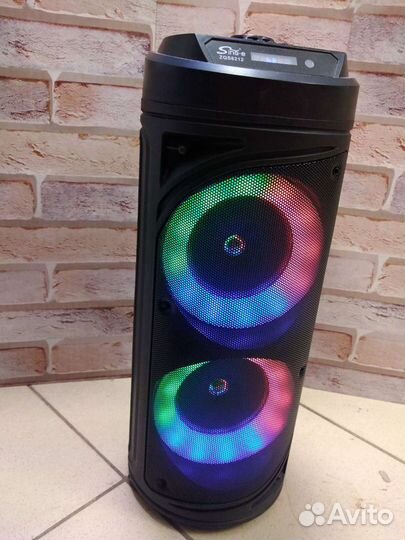 Блютуз колонка с караоке
